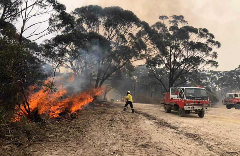NSW RFS Southern Tablelands Zone firefighters.