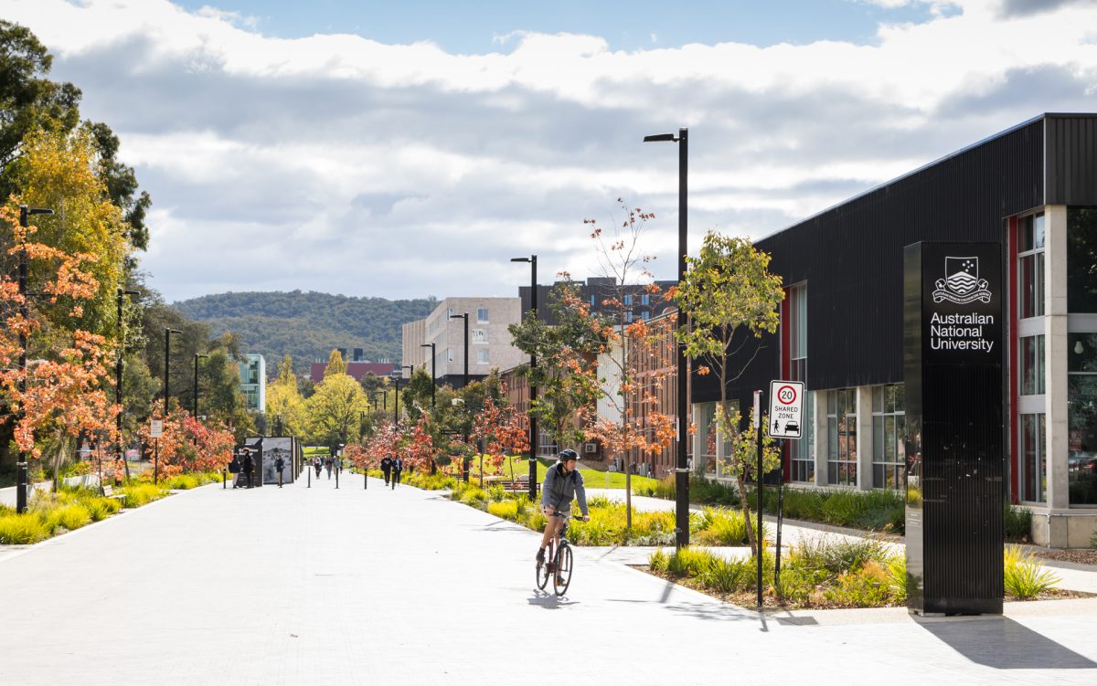 Australian National University, students