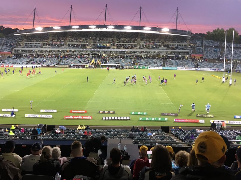 Brumbies at Canberra Stadium