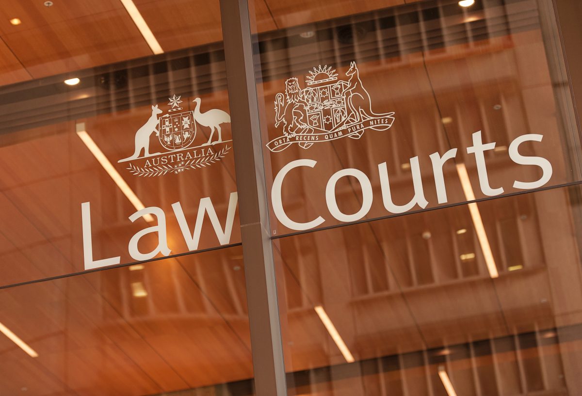 Federal Court of Australia door logo