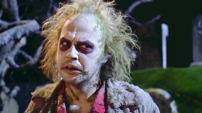 Michael Keaton as Beetlejuice.