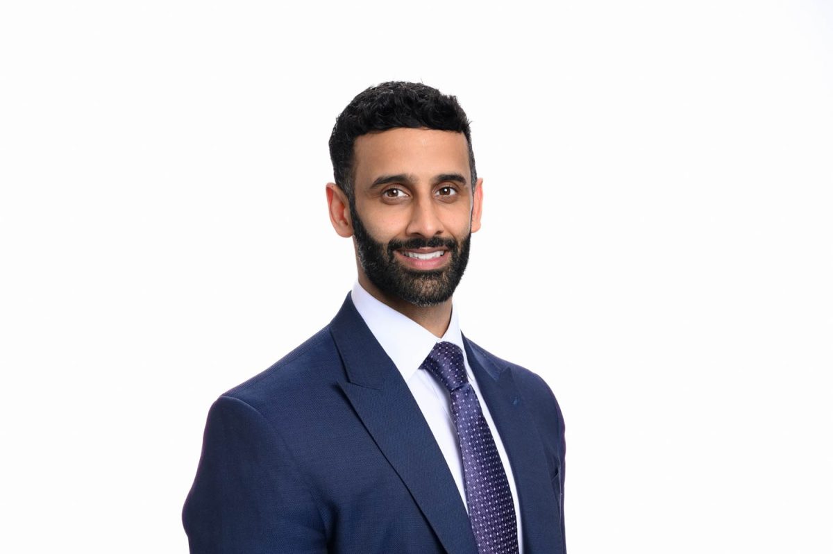 man wearing suit