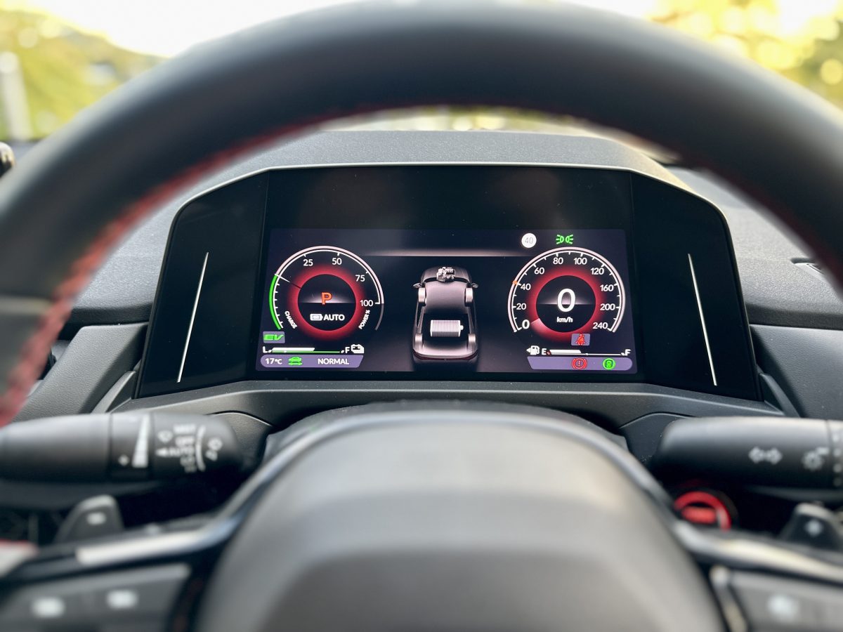 Honda Accord instrument cluster