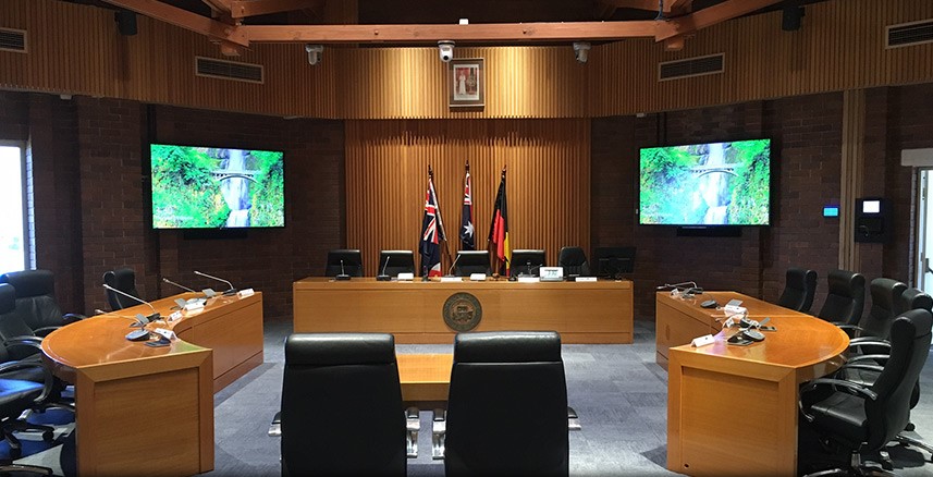 Eurobodalla Shire Council Chambers at Moruya. Photo: integrateav.com.au