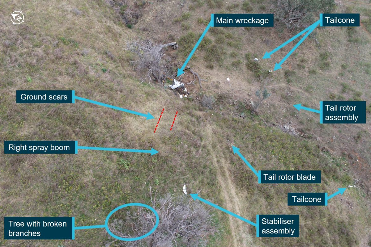 An ATSB investigation remains ongoing into the cause of a fatal helicopter crash on a farming property near Boorowa last December. 