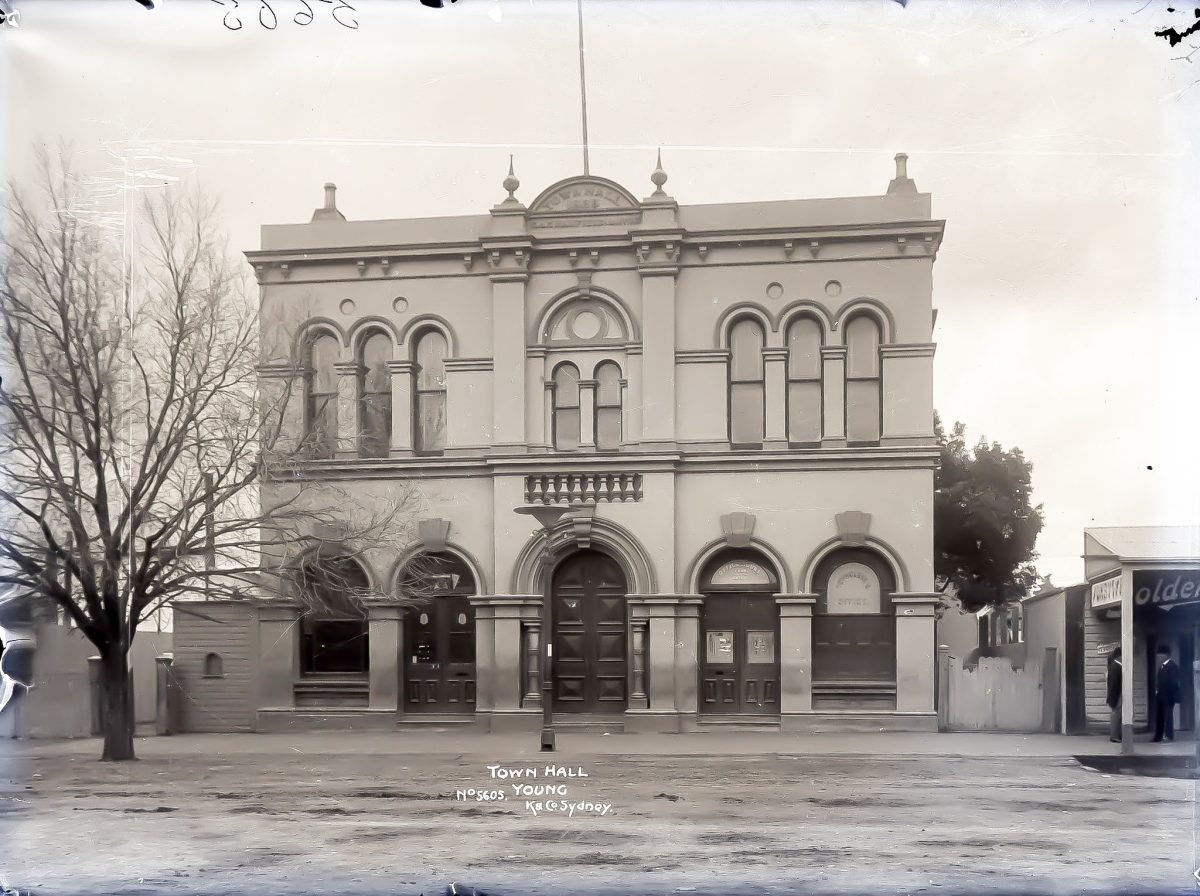 town hall building exterior 