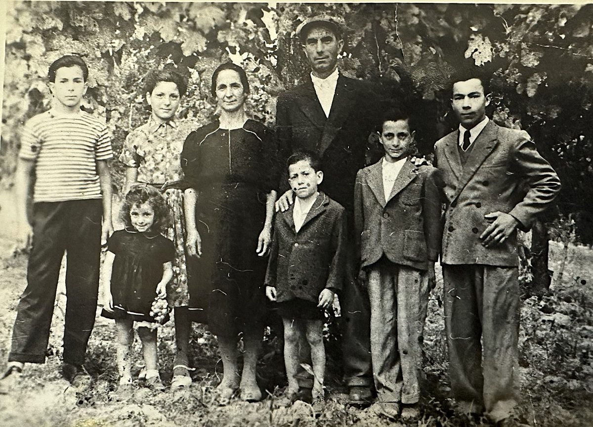 Guseli family, Italy 1954. 