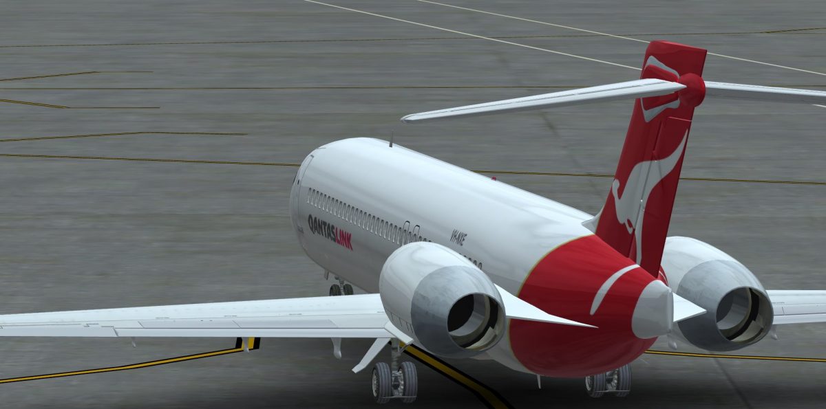 Qantas plane