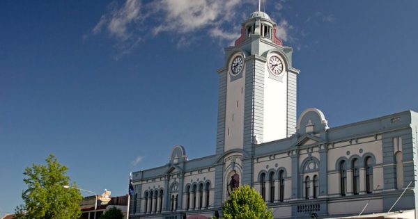 Young’s town hall and memorial tower to shine again after years of neglect