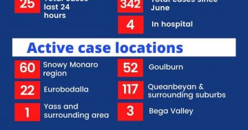 New COVID-19 cases in Bodalla, Bungendore, Goulburn, Queanbeyan and Snowy Monaro