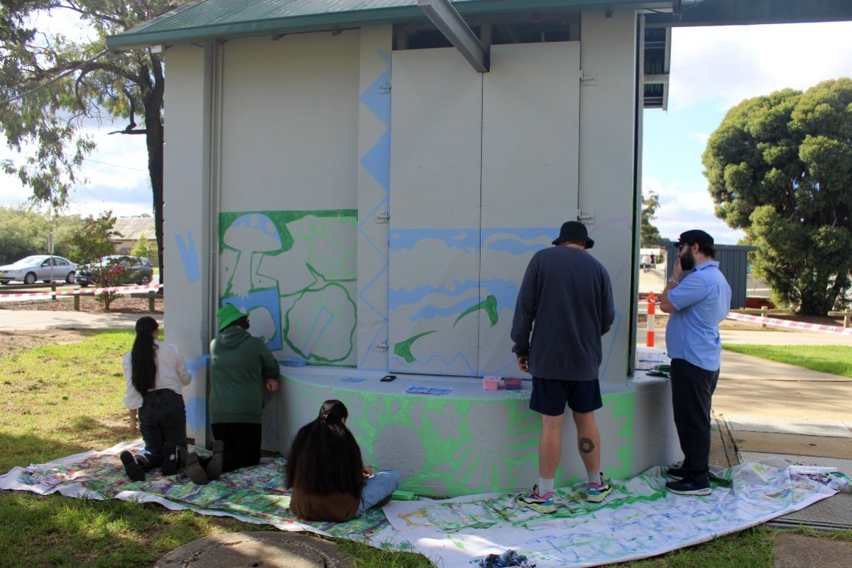 Wagga youth share their stories for pump station art projects Region