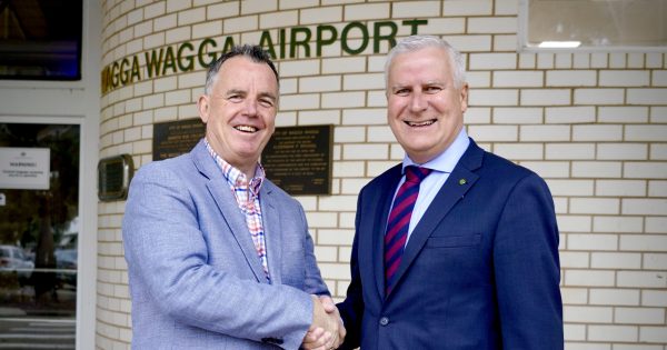 McCormack offers a $20 million Wagga Airport upgrade if elected