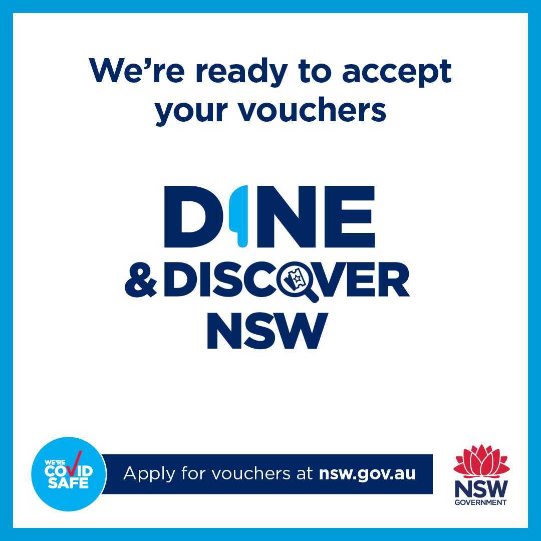 Dine and Discover voucher