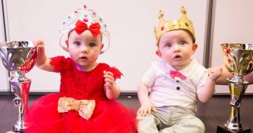Cuteness on show as Wagga crowns its first mini King and Queen and supports Cancer Foundation