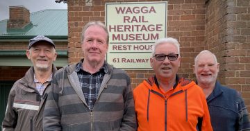 Saving artefacts and getting Wagga's rail history back on track