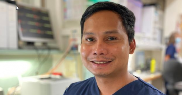 Far from his native Philippines Richie finds a fulfilling nursing career in Cootamundra