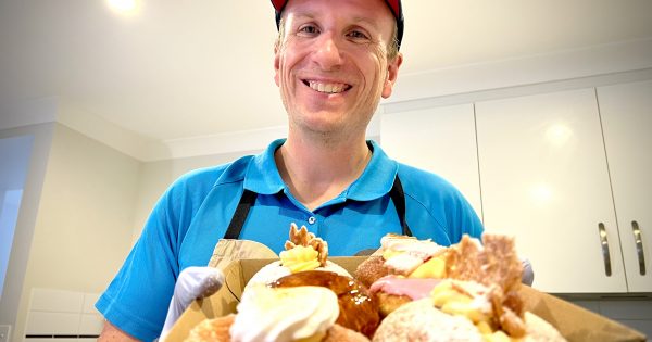 Matt makes 'damn good doughnuts' from home