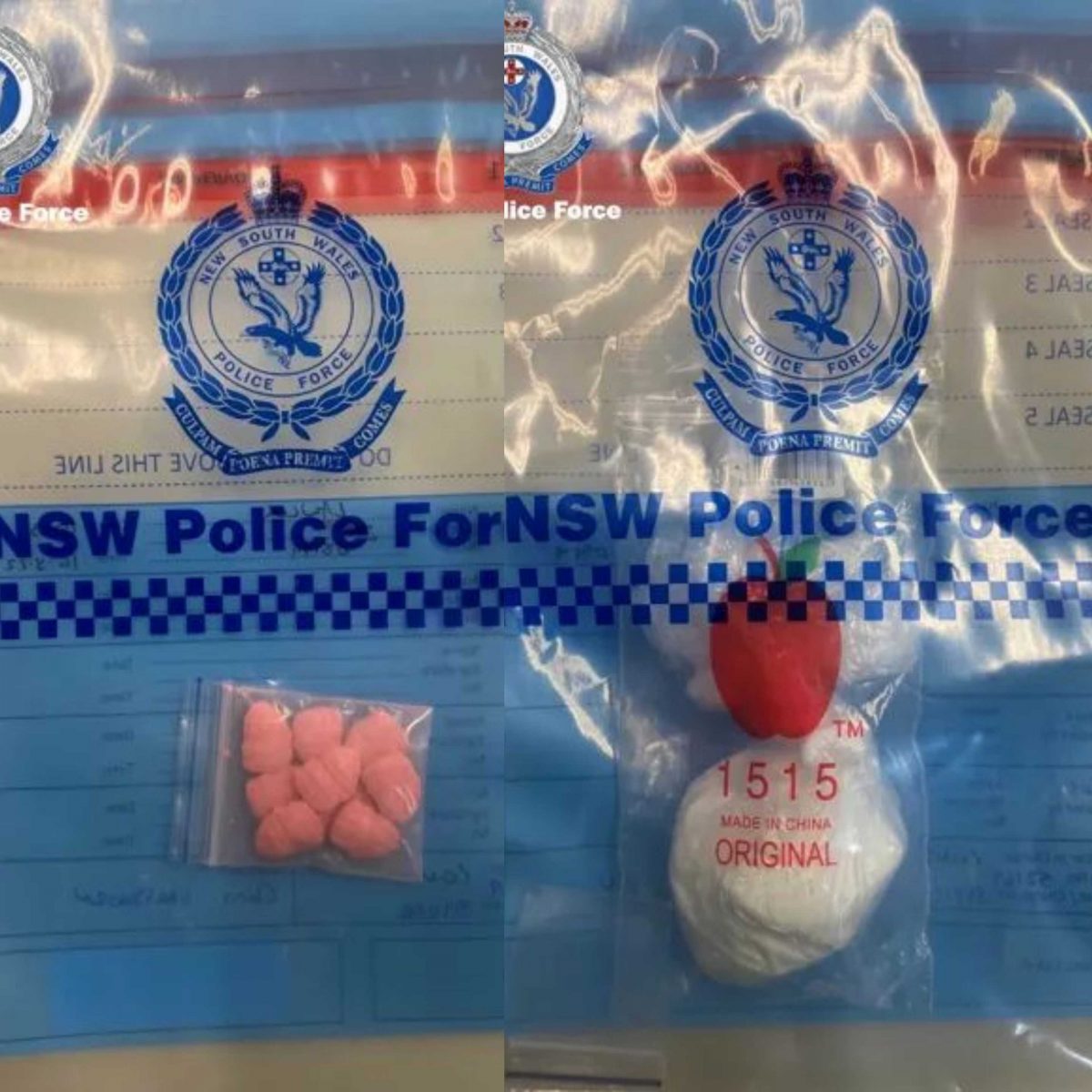 drugs seized by police