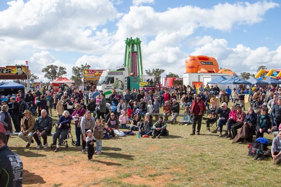 After being cancelled due to COVID outbreaks in 2021, the show is back and better than ever. Photo: Ganmain Show Society.