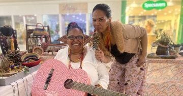 Griffith mum and daughter pioneer native tree-made Indigenous art venture