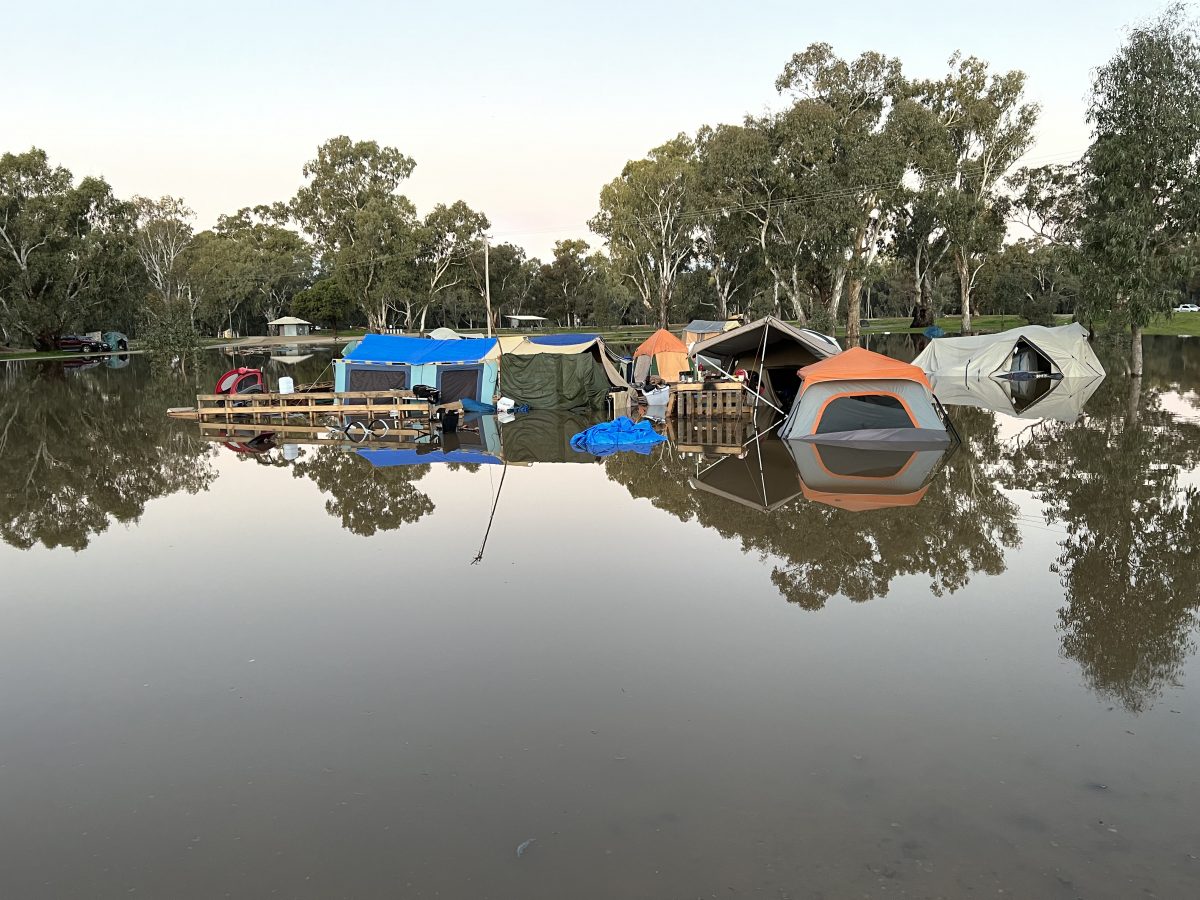 Flooded Tents