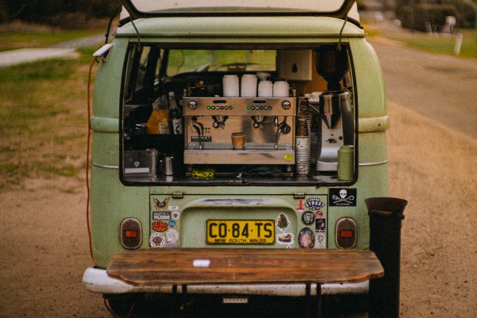 Coffee combi van