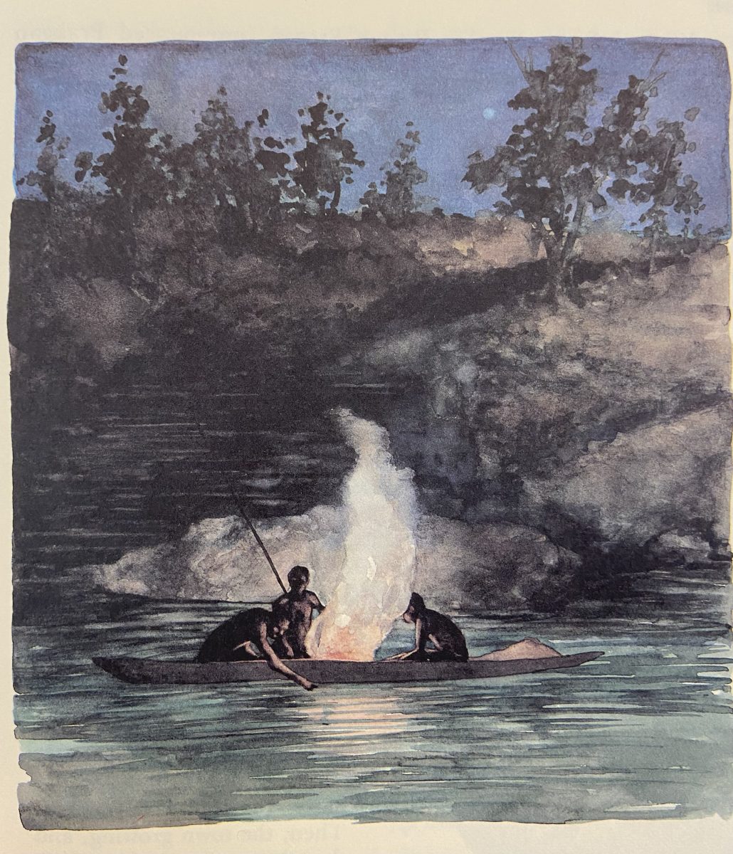 Aboriginal people fishing
