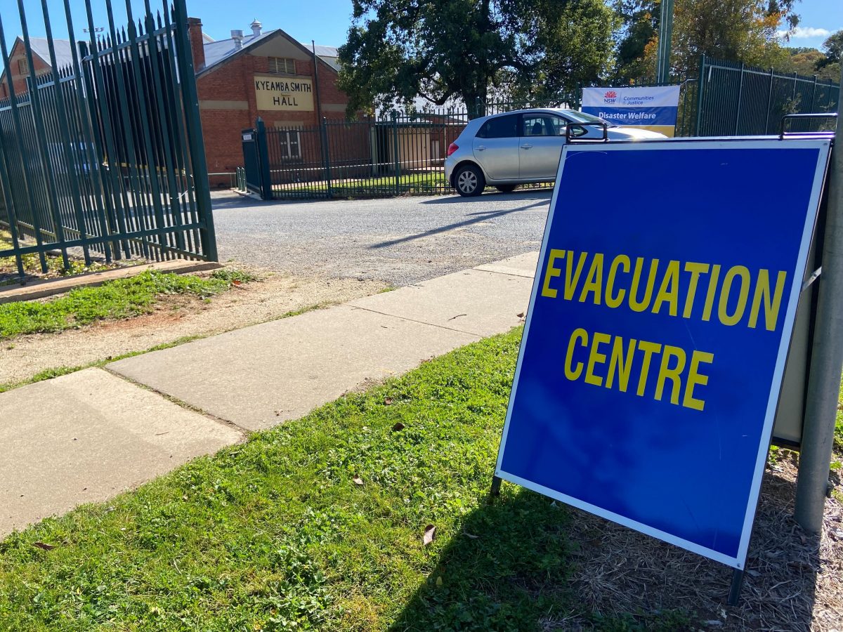 evacuation centre