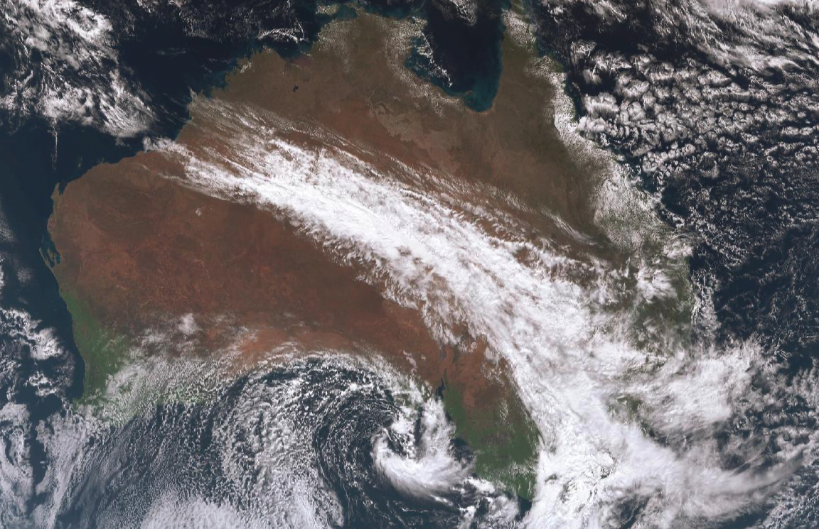 satelite of Australia 