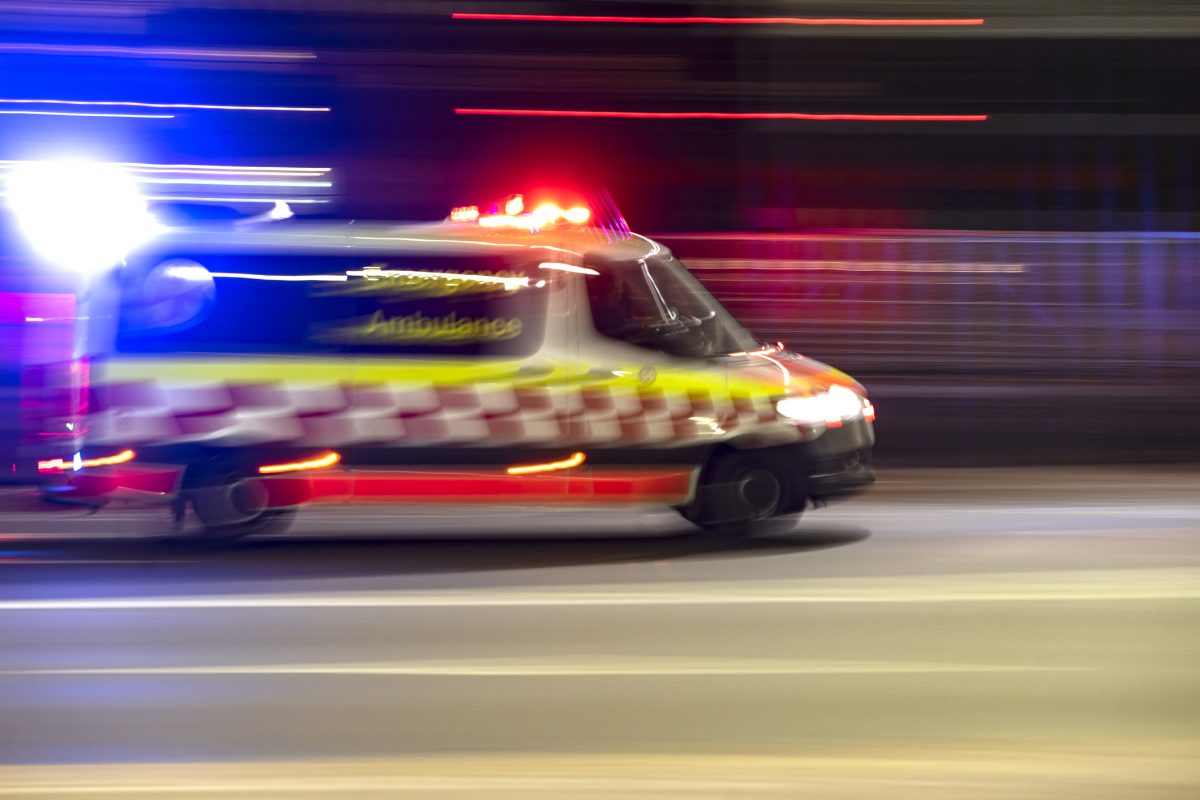 NSW paramedics rushed to the scene of the accident. 