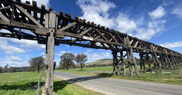 Work on track for safer movement around iconic Gundagai bridge