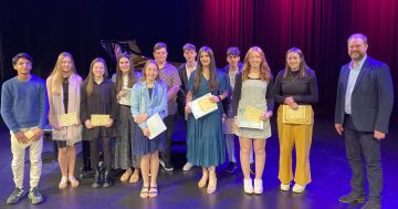 Leo Forner and Bethany Piva win Nancy Blumer OS Butler Memorial Music Quest