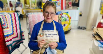 Beryl Paul's 30 years of knitting for The Fred Hollows Foundation