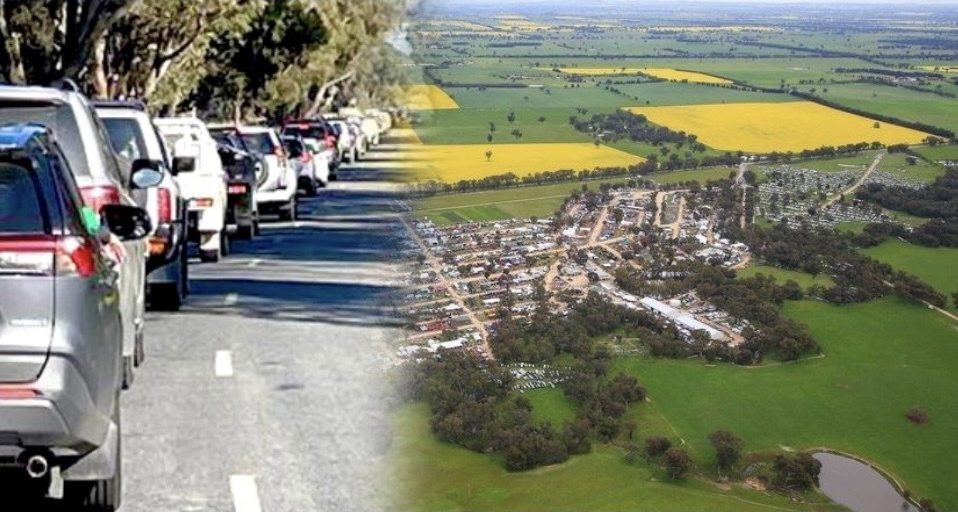 cars at Henty