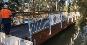 New footbridge for Flowerdale Lagoon