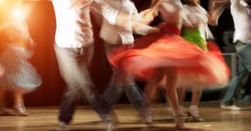 Put on your dancing shoes for a night of live music and learn to dance to swing, Latin and more