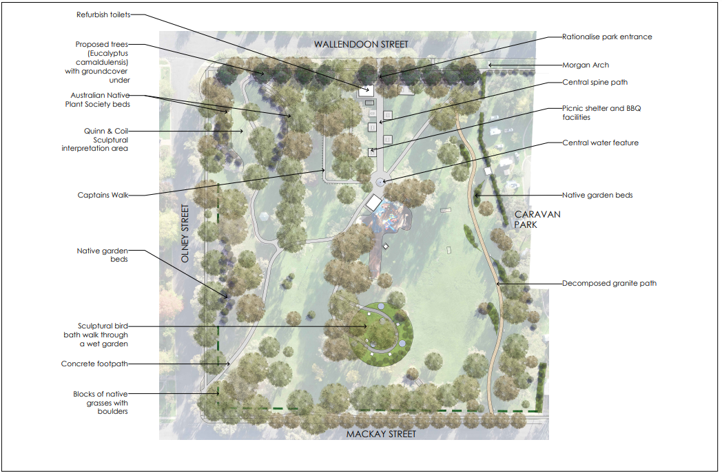 Jubilee Park masterplan