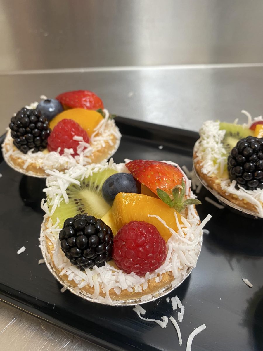 Lynda's mini fruit tarts