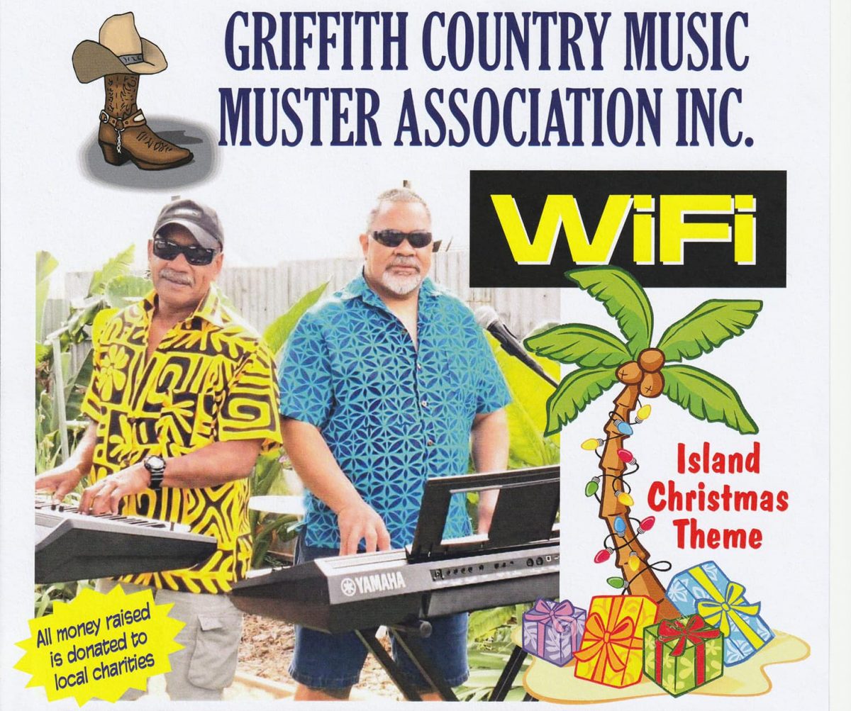 Flyer for Griffith Country Music Muster event
