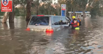 VIDEO: Here's another reminder why you don't drive in floodwaters