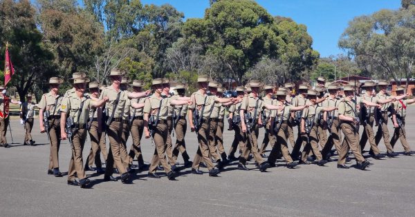 219 newly minted soldiers in proud march-out at Kapooka