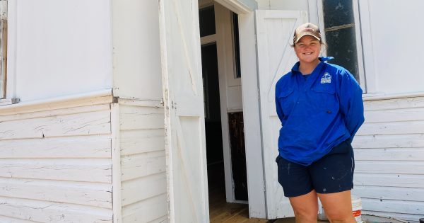 Apprentice races clock to refurbish century-old church for January wedding