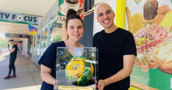 Salvatore Trimboli nears $8000 goal in World Cup hospital children's ward fundraiser