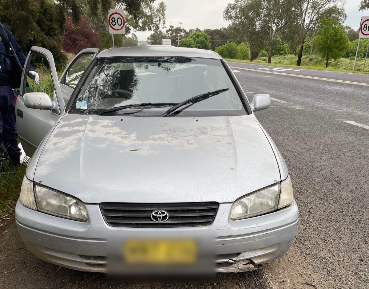 silver toyota camry