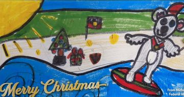 McCormack invites students to get creative and enter his annual Christmas card design competition