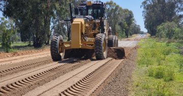 Long-awaited Riverina roads program in full swing