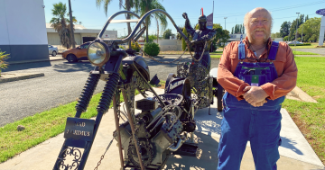 'Mad Maximus' scrap iron sculpture to greet visitors entering Griffith