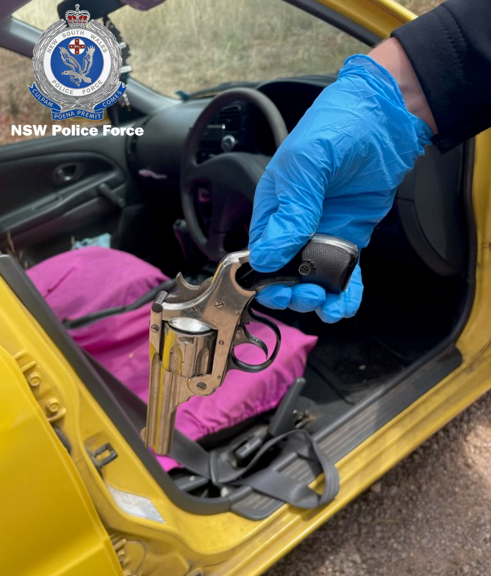 Riverina Police District seized weapon from a 34-year-old man