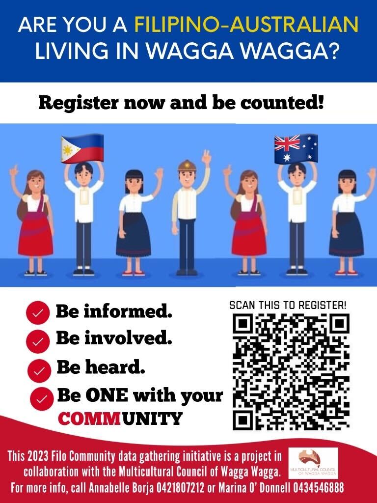 Brochure about Filipino Australians