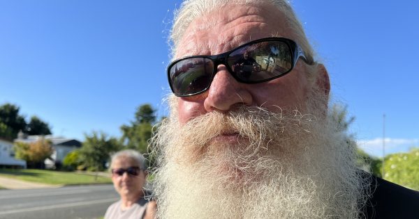 Bear gears up for his first shave in 43 years to support the battle against the 'Black Dog'